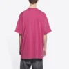 T-shirt Retail Therapy Slit « Burgundy Black » 675016TLVB16165