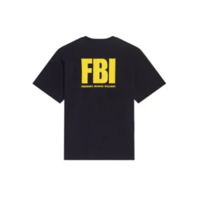 T-shirt réversible « Year Of The Tiger FBI » « Navy » 681467TLVM54084