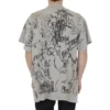 T-shirt « Skater Graffiti » « Gris chiné » 739028TOVA71300