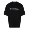 T-shirt Slime Logo coupe moyenne « Noir » 612966TLVF11069