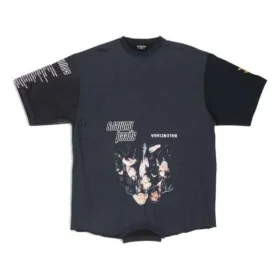 T-shirt Speed Hunters à l&rsquo;envers, coupe oversize « Black Faded » 698811TMVC90100