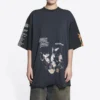 T-shirt Speed Hunters à l&rsquo;envers, coupe oversize « Black Faded » 698811TMVC90100