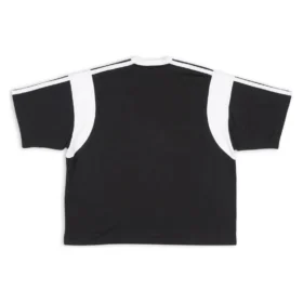 T-shirt Sporty B coupe carrée « Noir Blanc » 699182TMVC41070