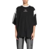 T-shirt Sporty B coupe carrée « Noir Blanc » 699182TMVC41070