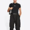 T-shirt Sporty B rétréci « Noir Blanc » 704070TMVG43869