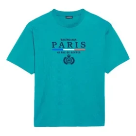T-shirt SS20 Paris Flag Regular avec logo Paris 594579TGV483640