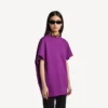 T-shirt structuré pour femme, couleur violet T-shirt structuré pour femme, couleur violet