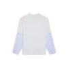 T-shirt superposé avec logo Slime « Gris » 671401TLVF11203