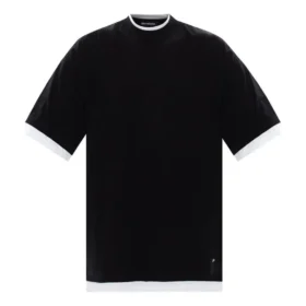 T-shirt superposé oversize « Black White » 644693TIVG61070