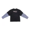 T-shirt superposé « Political Campaign » « Noir » 698631TKVJ11070