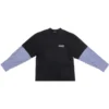 T-shirt superposé « Political Campaign » « Noir » 698631TKVJ11070