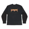 T-shirt à superpositions métalliques « Black Faded » 698631TMV881055