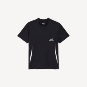 T-shirt techwear à manches courtes pour homme, bleu marine/blanc T-shirt techwear à manches courtes pour homme, bleu marine/blanc