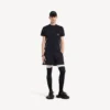 T-shirt techwear à manches courtes pour homme, bleu marine/blanc T-shirt techwear à manches courtes pour homme, bleu marine/blanc