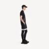 T-shirt techwear à manches courtes pour homme, bleu marine/blanc T-shirt techwear à manches courtes pour homme, bleu marine/blanc