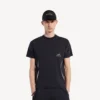 T-shirt techwear à manches courtes pour homme, bleu marine/blanc T-shirt techwear à manches courtes pour homme, bleu marine/blanc