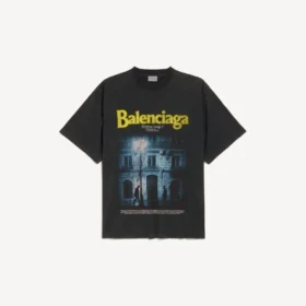 T-shirt « The Address » pour homme, coupe moyenne, noir délavé