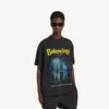 T-shirt « The Address » pour homme, coupe moyenne, noir délavé T-shirt « The Address » pour homme, coupe moyenne, noir délavé