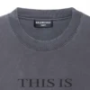 T-shirt « This Is Not Logo » « Gris » 661705TKVD91069