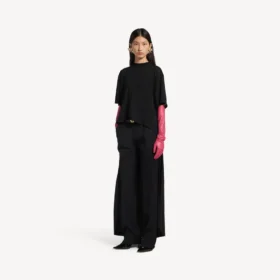 T-shirt « Train » pour femme, noir