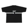 T-shirt tubulaire 360 oversize « Black » 720501TNVD51070