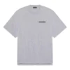 T-shirt Turn Slit « Gris Noir » 675016TLVB31167
