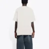 T-shirt unisexe à col rond avec logo SS21, gris 641675TKV712966