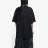 T-shirt unisexe à col rond et manches courtes avec motif logo SS21, noir 641655TKV711069