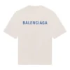 T-shirt unisexe à col rond et manches courtes en coton « go Luxury » blanc 612966TIVG59055
