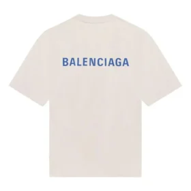 T-shirt unisexe à col rond et manches courtes en coton « go Luxury » blanc 612966TIVG59055