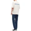 T-shirt unisexe à col rond et manches courtes en coton « go Luxury » blanc 612966TIVG59055