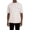 T-shirt unisexe à col rond et manches courtes en coton « go Luxury » blanc 612966TIVG59055
