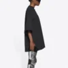 T-shirt unisexe à col rond imprimé FW21 Noir 661715TKVE51070
