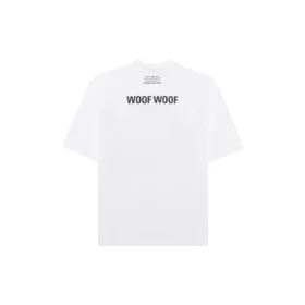 T-shirt unisexe « I Love Dogs » à imprimé, blanc 641614TJVH19000 T-shirt unisexe « I Love Dogs » à imprimé, blanc 641614TJVH19000