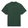 T-shirt unisexe imprimé coupe large « Vert » 657059TKV973010