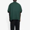 T-shirt unisexe imprimé coupe large « Vert » 657059TKV973010