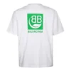 T-shirt unisexe à manches courtes avec logo « Environmental Friendly », blanc, 594579THV639000