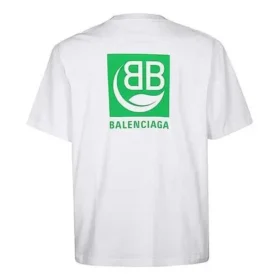 T-shirt unisexe à manches courtes avec logo « Environmental Friendly », blanc, 594579THV639000