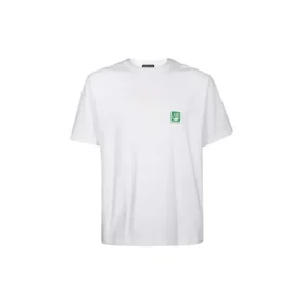 T-shirt unisexe à manches courtes avec logo « Environmental Friendly », blanc, 594579THV639000