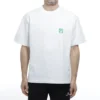 T-shirt unisexe à manches courtes avec logo « Environmental Friendly », blanc, 594579THV639000