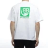 T-shirt unisexe à manches courtes avec logo « Environmental Friendly », blanc, 594579THV639000