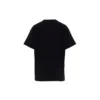 T-shirt unisexe à manches courtes brodé, noir 612965TIVD31000