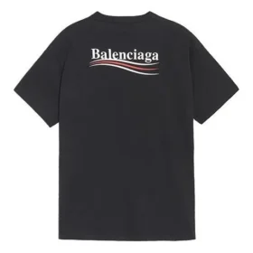 T-shirt unisexe à manches courtes et coupe ample avec logo, noir 556150TAV441000