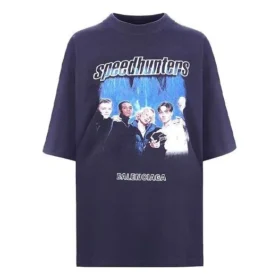 T-shirt unisexe à manches courtes Speed Hunters Band, violet 541704TCV381055