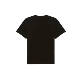 T-shirt unisexe noir à manches courtes, coupe ample, imprimé logo rétro et portrait de groupe 612966TIVA11000