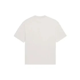 T-shirt unisexe SS21 avec logo imprimé, gris 612966TIV542970