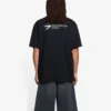 T-shirt unisexe SS21 à col rond et manches courtes, noir, pour impression d&rsquo;entreprise 612966TKV861070