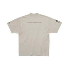 T-shirt Wfp « Gris Noir » 764235TQVB69763
