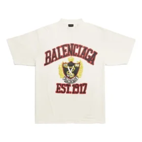 T-shirt « White » avec logo Crest « Est. 1917 » 739784TOVK19012