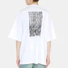 T-shirt « White » à code-barres 661715TKVE59040
